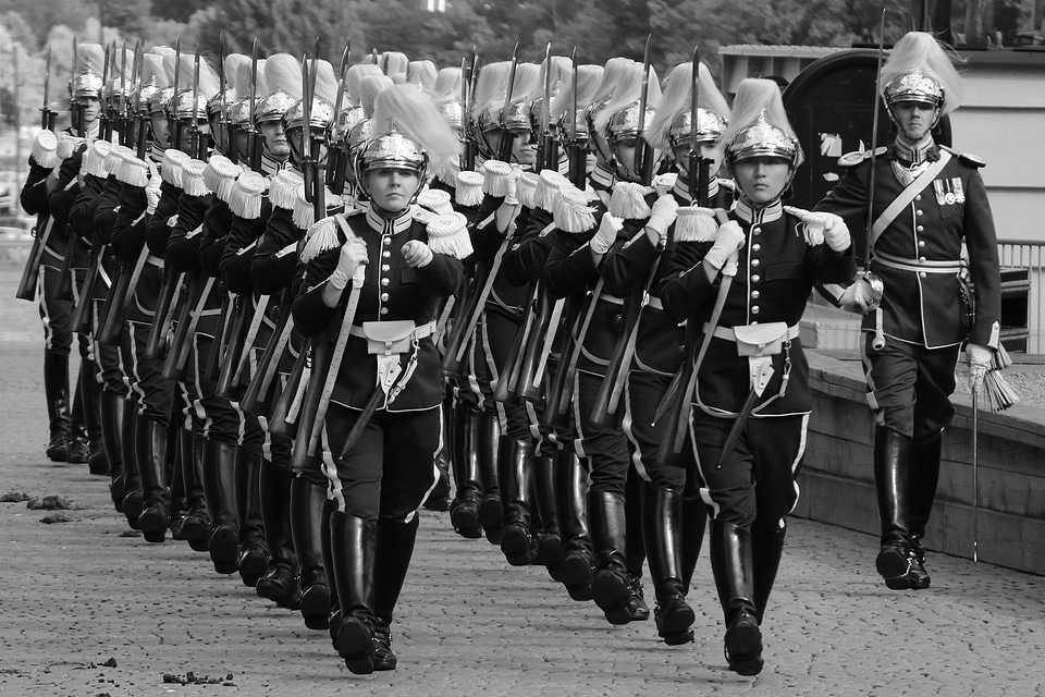 Changing of the guard ceremony