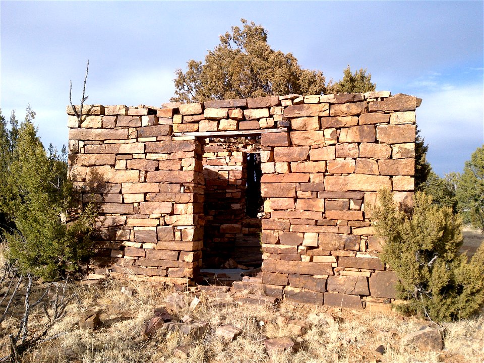 Historic homestead on the Kiowa National Grassland