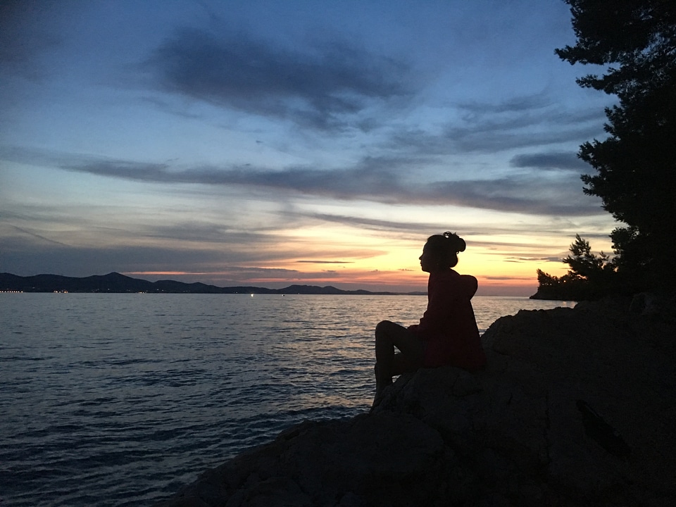 Sunset in Zadar Croatia