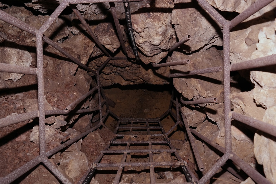 an underground cave photo