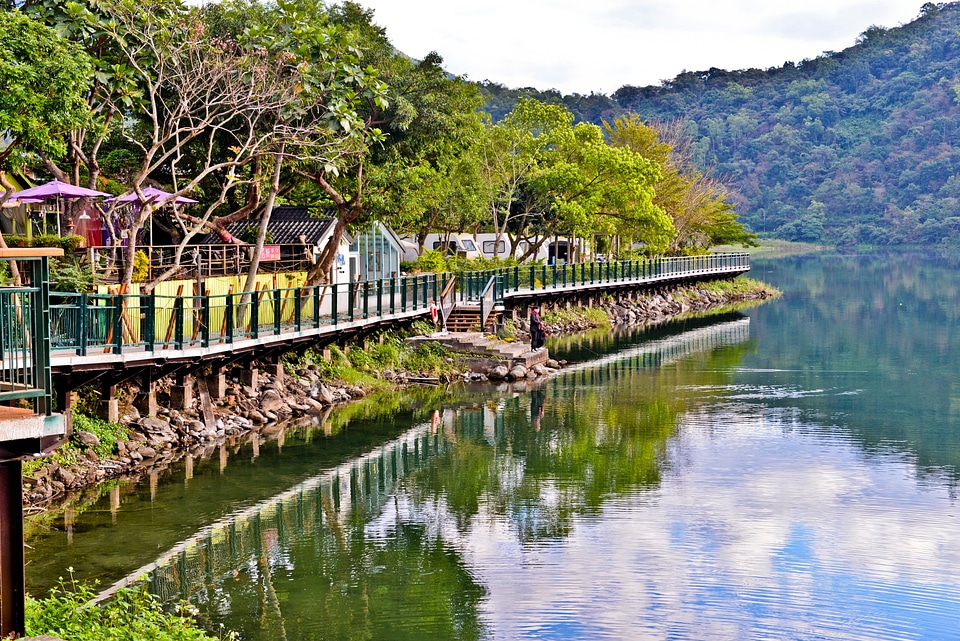 Liyu Lake in Hualien, Taiwan
