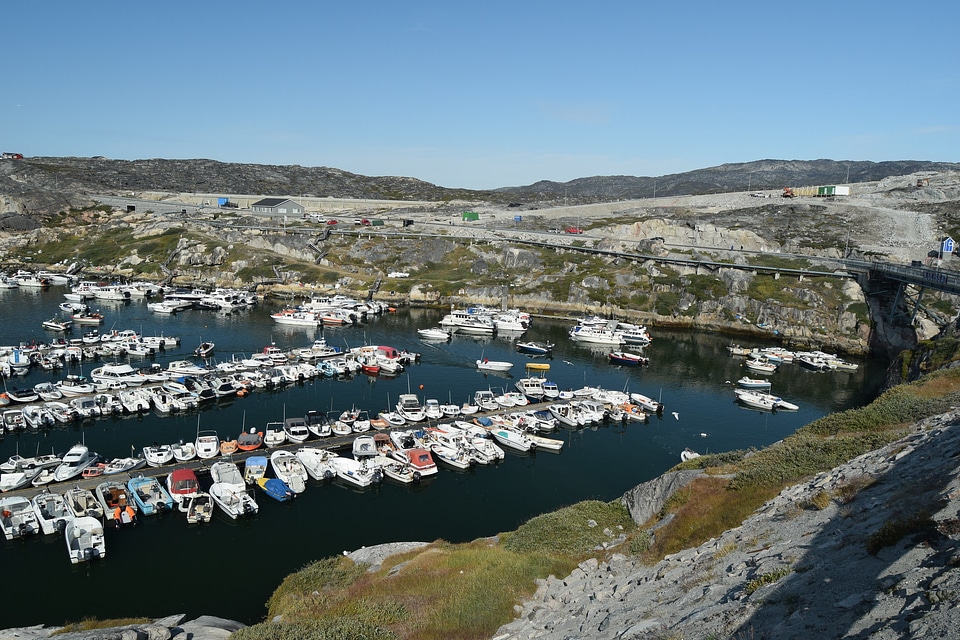 Greenland. Ilulissat. harbour