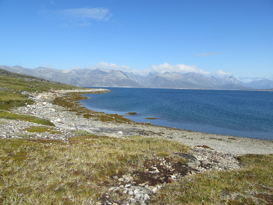 Beach Tasermiut Fjord