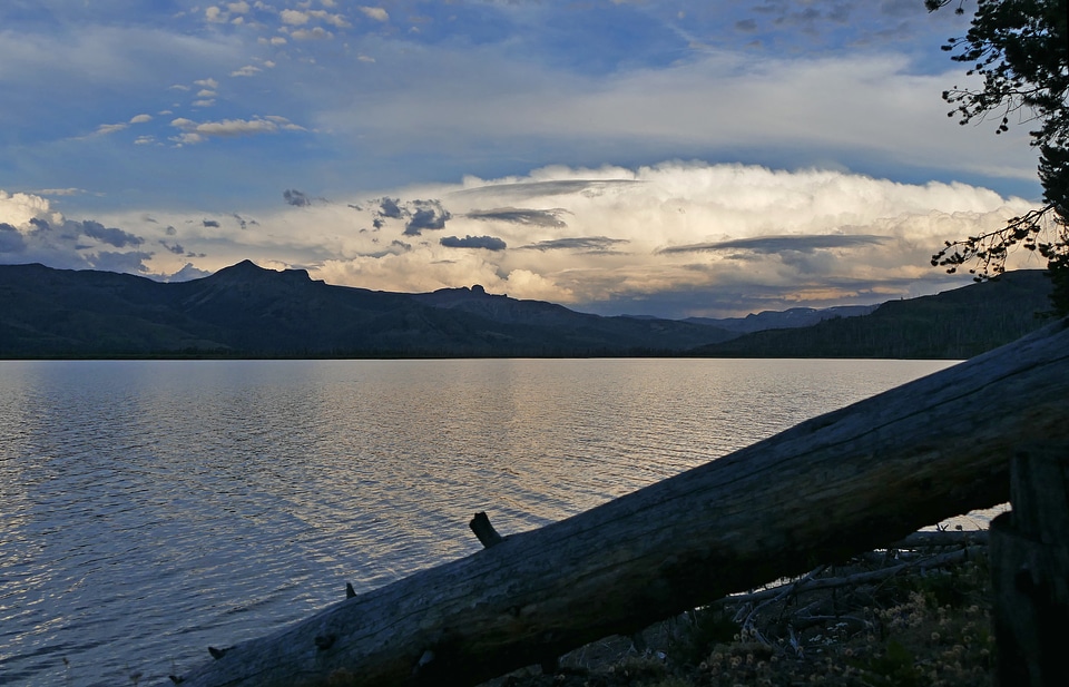 Storm brewing south of Yellowstone Lake