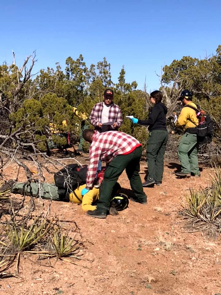 Mountainair RD Critical Fire Training