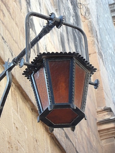 Lighting street lamp old