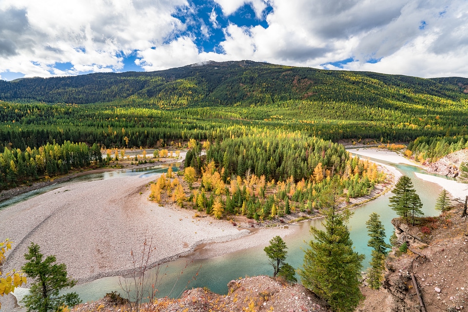 Flathead National Forest in Montana
