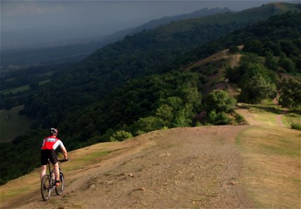 Cyclist - Malvern Hills