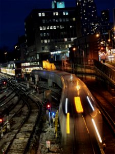 TR Departing Davisville. photo