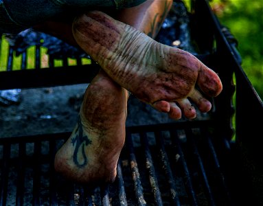 DIRTY MALE FEET