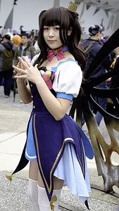 asian cosplay girl japanese style photo