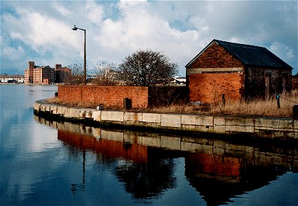 Reflection - Birkenhead Docks photo