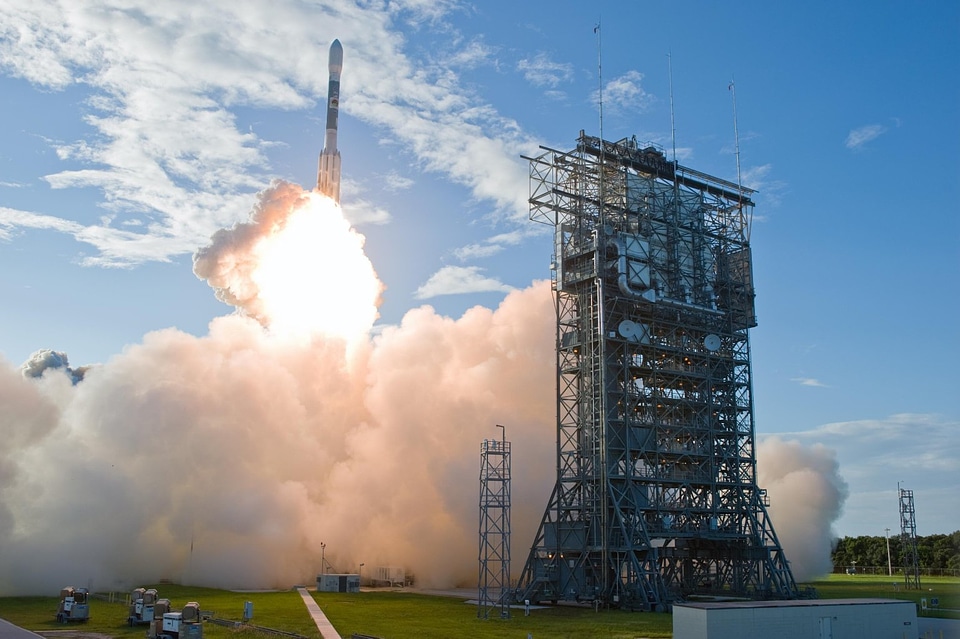 The United Launch Alliance Delta II rocket