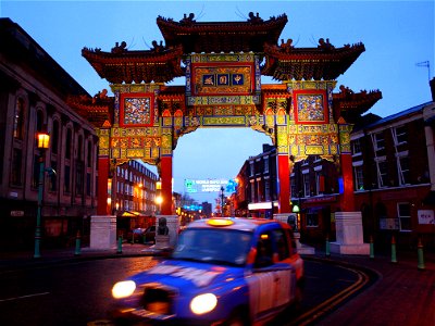 Chinese Arch - Liverpool China Town