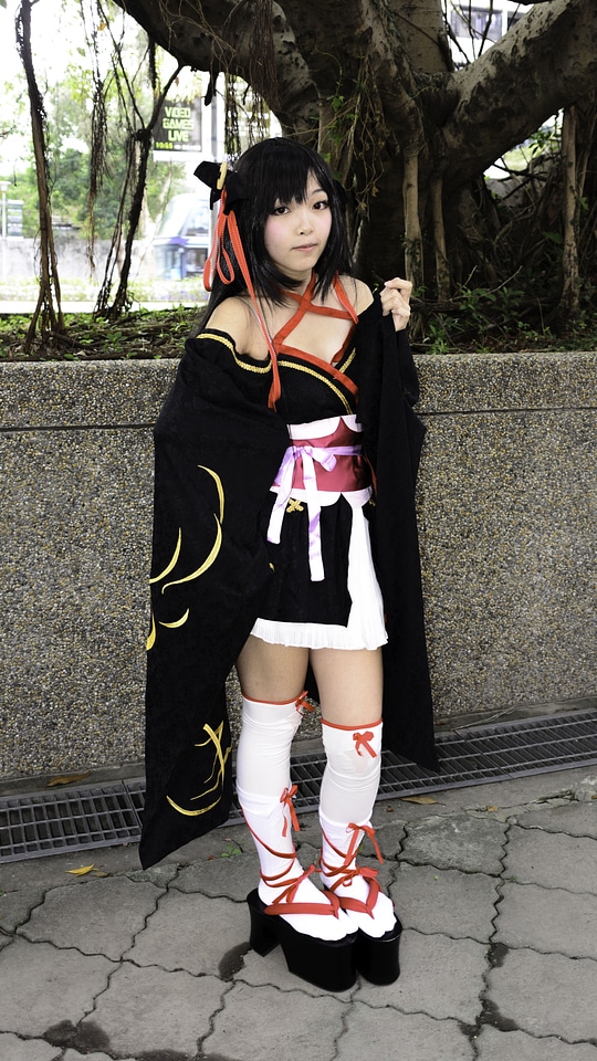 asian cosplay girl japanese style