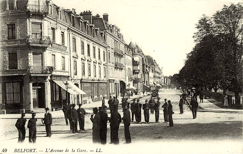 Belfort.Avenue de la Gare