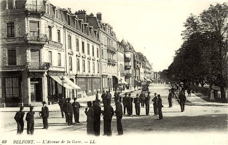 Belfort.Avenue de la Gare