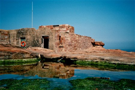 Old Lifeboat Station - Hilbre Island photo