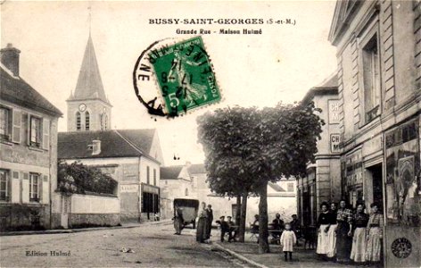 Bussy-Saint-Georges.Grande-Rue, maison Hulmé