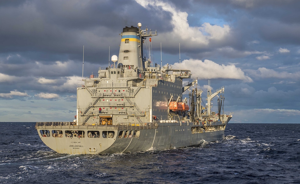 Kaiser-class fleet replenishment oiler USNS John Lenthall