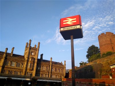 Shrewsbury railway station photo