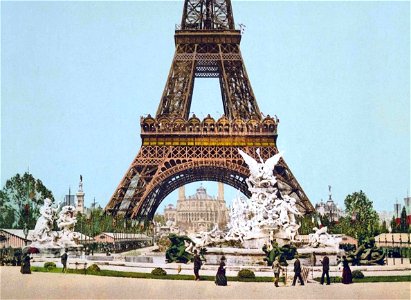 Paris.Exposition Universelle.1900.Tour Eiffel