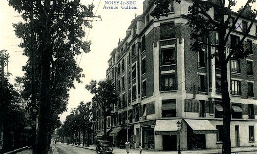 Noisy-le-Sec.Avenue Gallieni