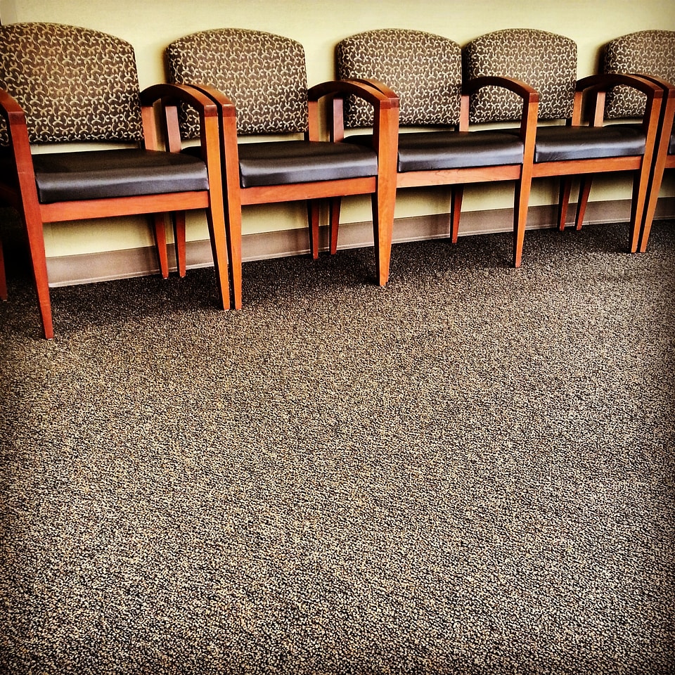 Waiting room brown