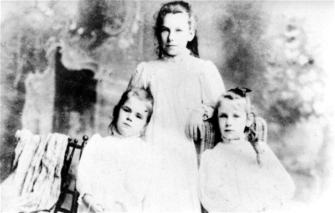 Three girls (possibly sisters), [n.d.] photo