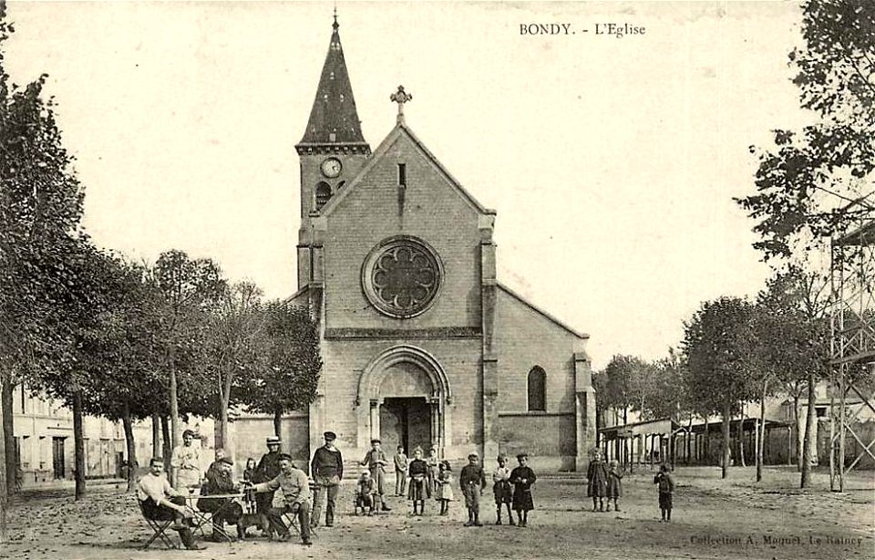 Bondy.Église Saint-Pierre de Bondy