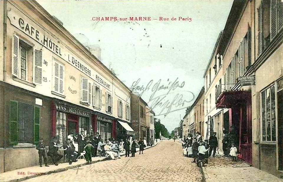 Champs-sur-Marne.la-rue-paris-1907-1