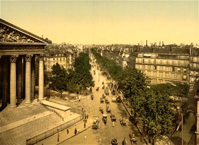 Paris.Boulevard de la Madeleine