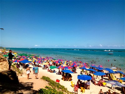 Praia do Francês, Francês Beach, Marechal Deodoro, Brazil photo