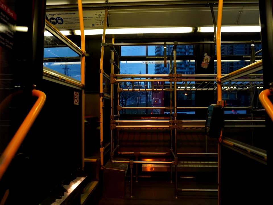 OG Airport bus at Kipling. photo