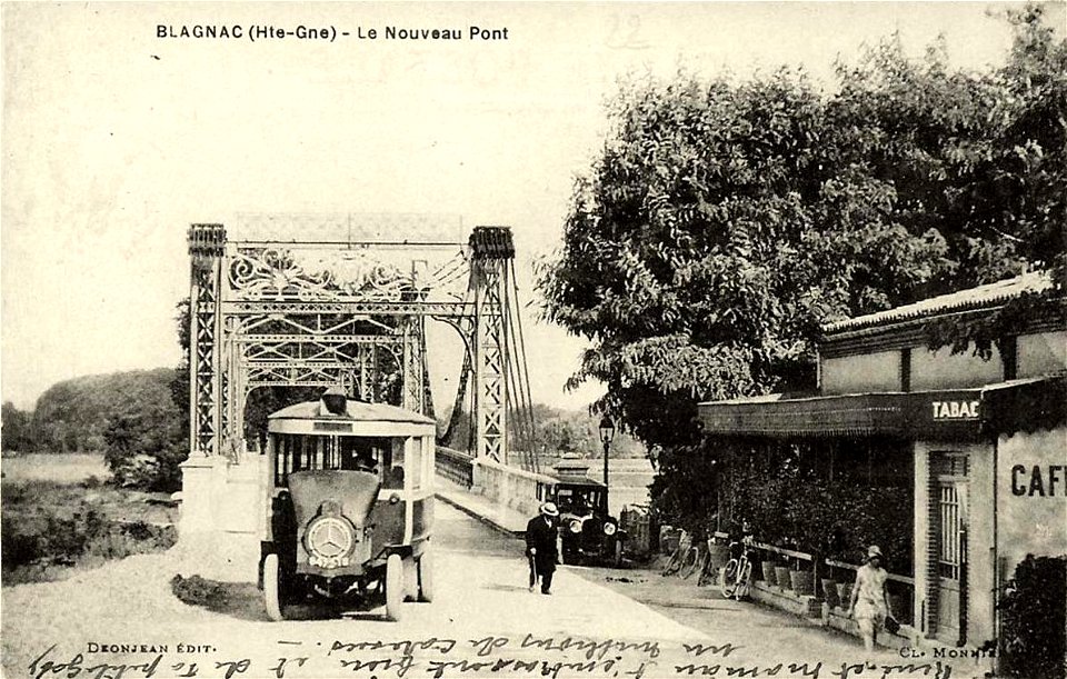 Blagnac.Nouveau pont sur la Garonne
