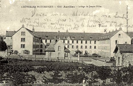 Aurillac.Collège de jeunes filles.1915