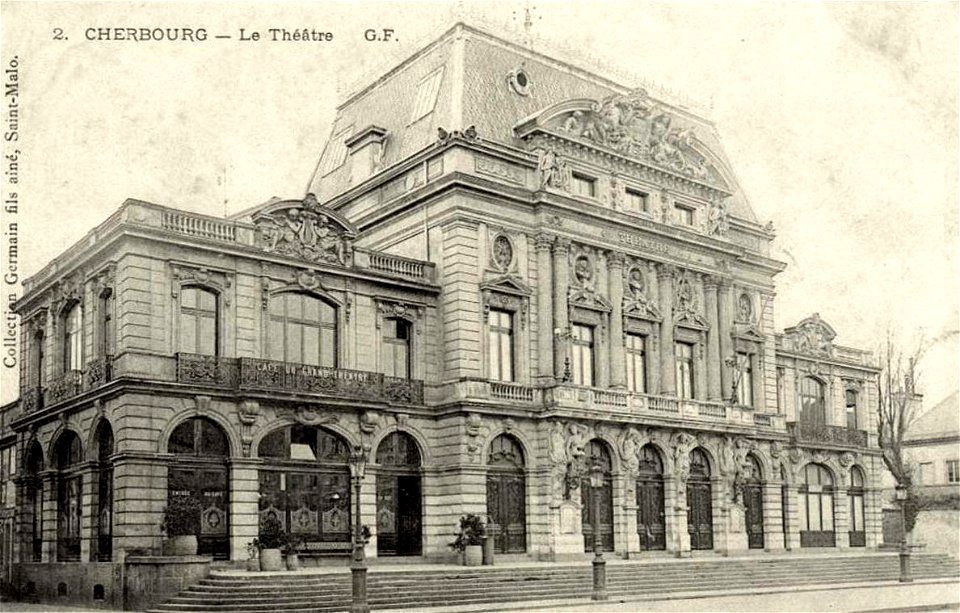 Cherbourg-Octeville.Le théâtre