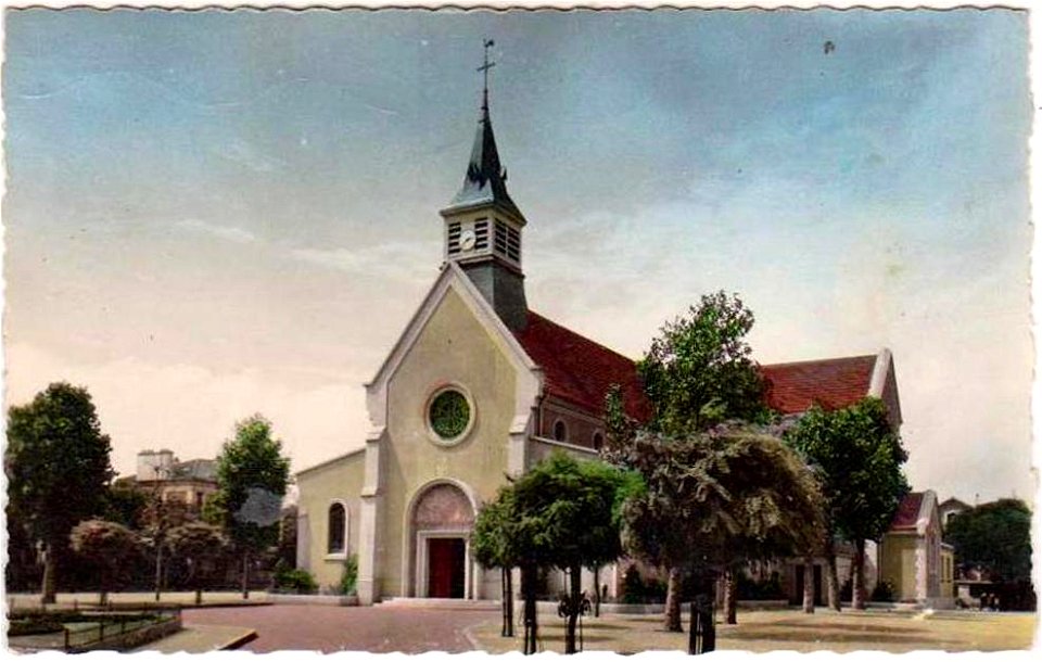 La Garenne-Colombes.Église Saint-Urbain de La Garenne-Colombes