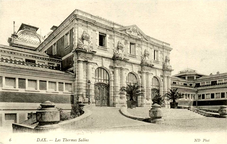 Dax.Les thermes salins