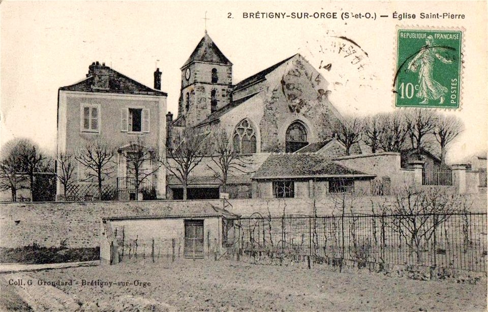Brétigny-sur-Orge.Église Saint-Pierre de Brétigny-sur-Orge