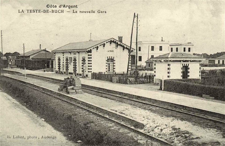 La Teste-de-Buch.La nouvelle gare, Côte d'Argent