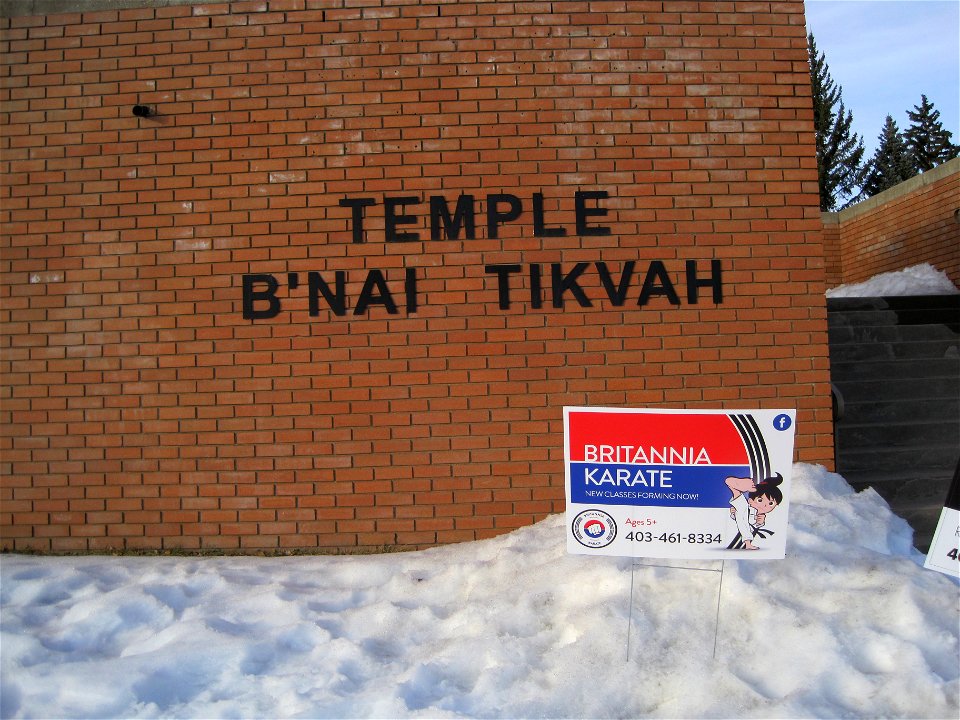 Martial Arts at Temple B'nai Tikvah