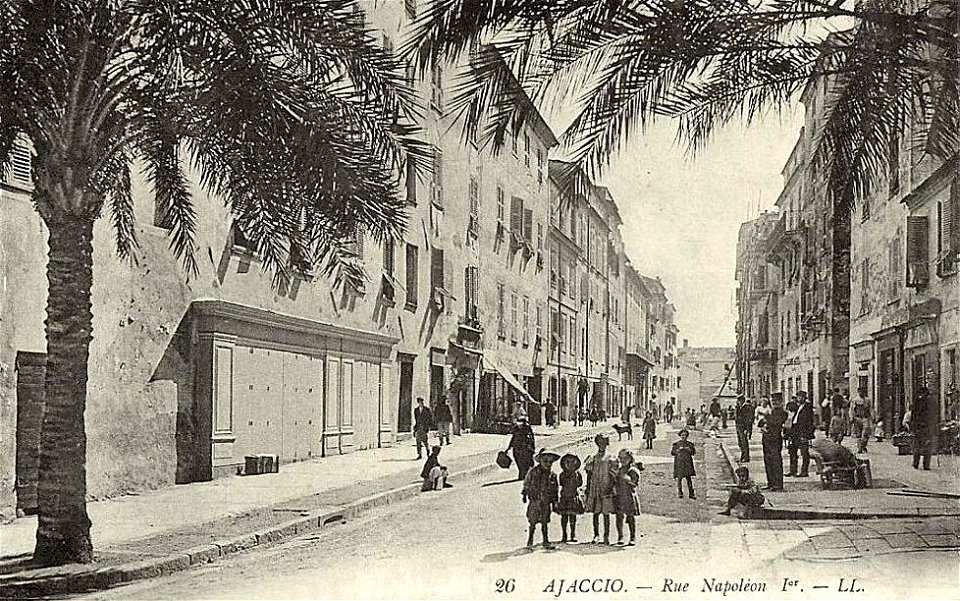 Ajaccio.Rue Napoléon-Premier