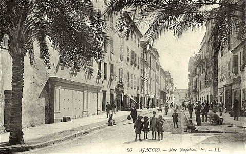 Ajaccio.Rue Napoléon-Premier