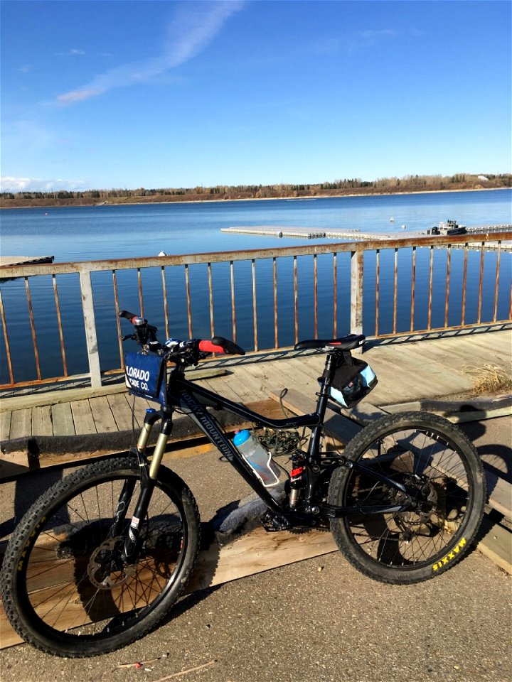 Ride around the reservoir