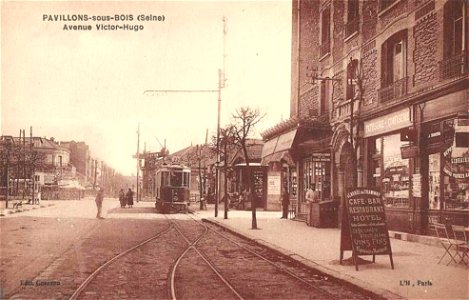 Pavillons-sous-Bois.Avenue Victor-Hugo