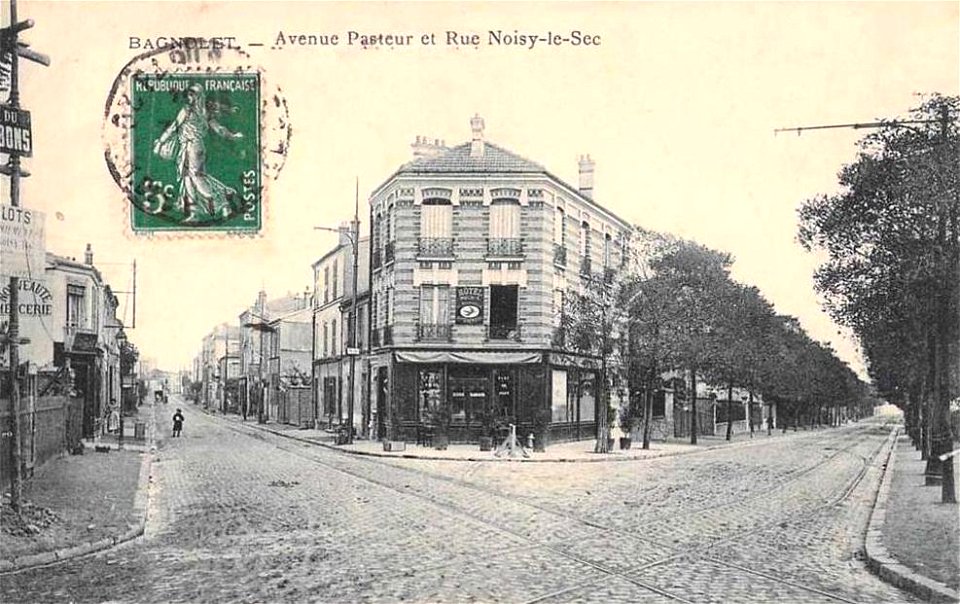 Bagnolet.Avenue Pasteur.Rue de Noisy-le-Sec.