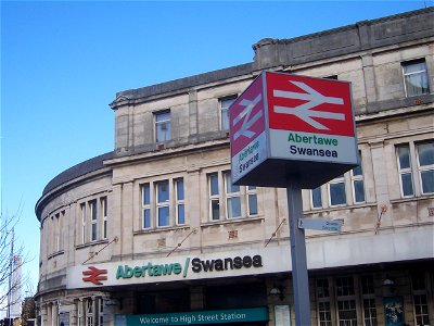 Swansea High Street Station photo