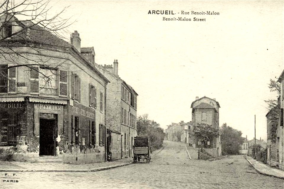 Arcueil.Rue Benoît-Malon