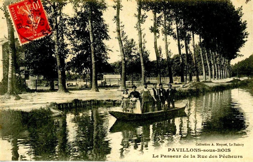 Pavillons-sous-Bois.Rue des Pêcheurs.Passeur